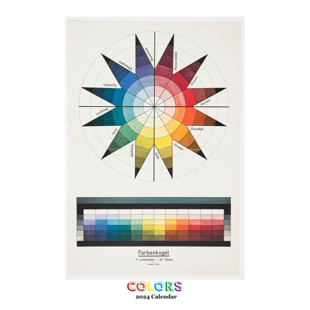Colors 2024 Poster Wall Calendar Main Product Image width=&quot;1000&quot; height=&quot;1000&quot;