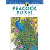 image Peacock Designs Coloring Book Main Image