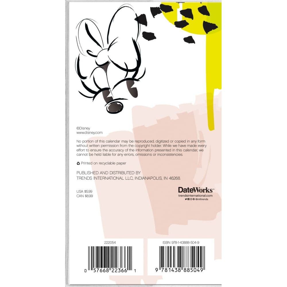 Minnie Mouse 2022 Pocket Planner - Calendars.com