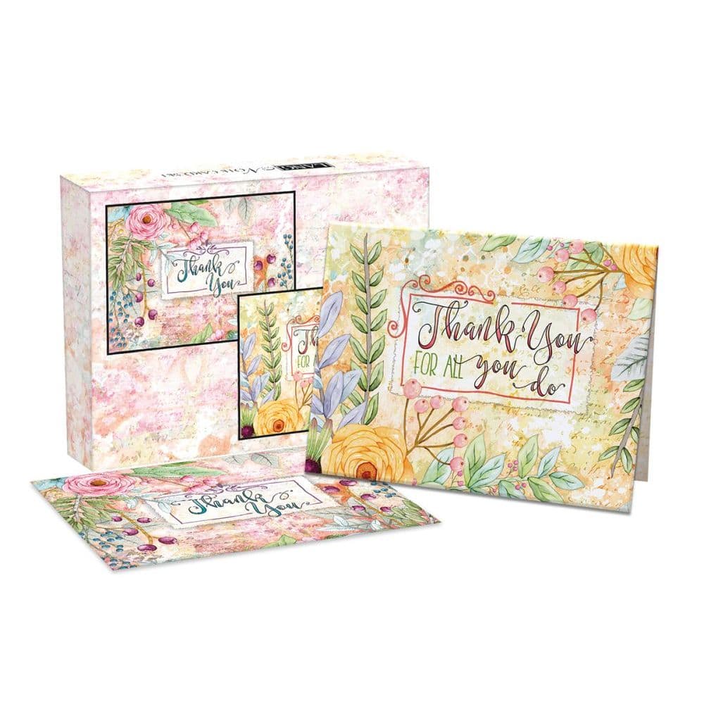 Sentiment Garden Assorted Boxed Note Cards by Joy Hall Main Image