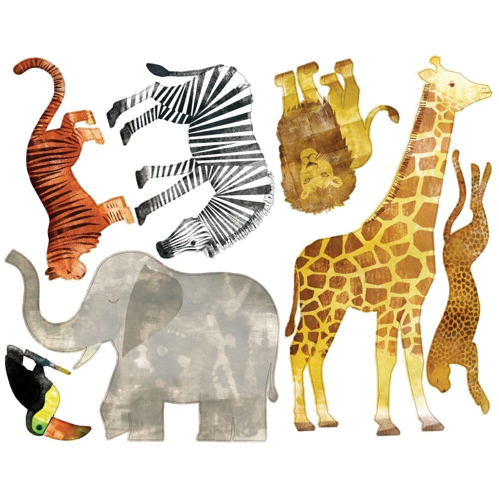 Lang Wild Animals Wall Decals