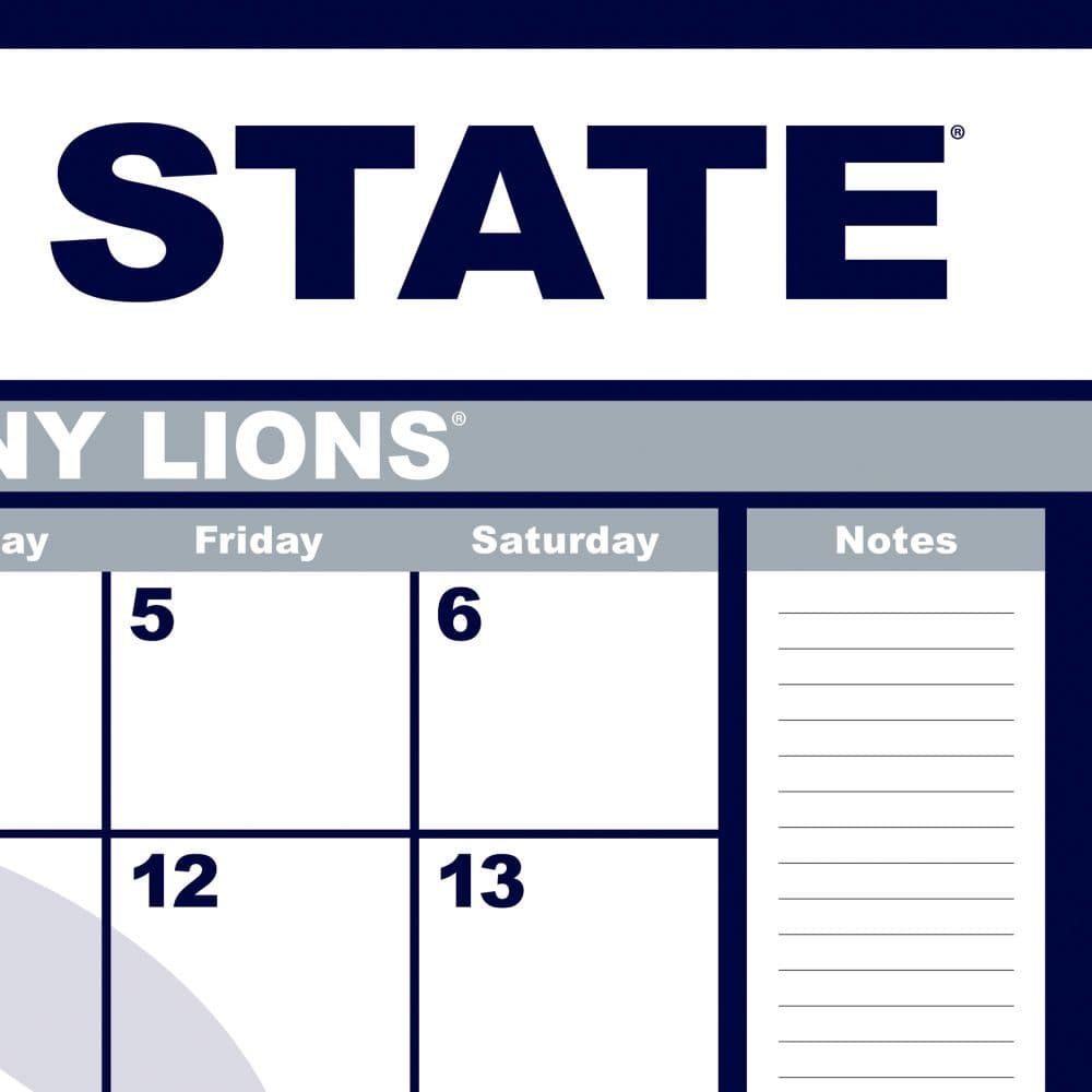 Penn State Nittany Lions 2024 Desk Pad