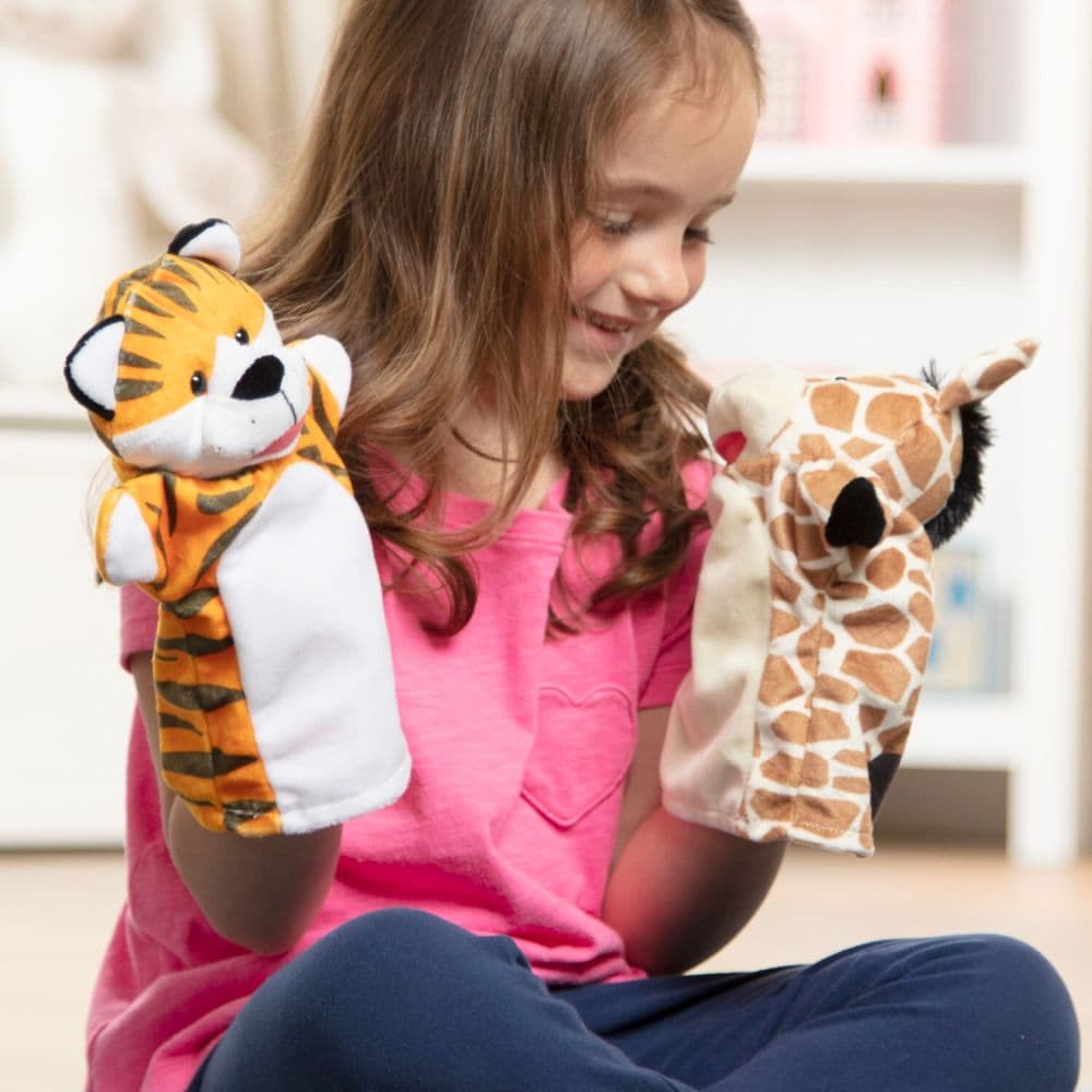 Zoo Friends Hand Puppets Second Alternate Image