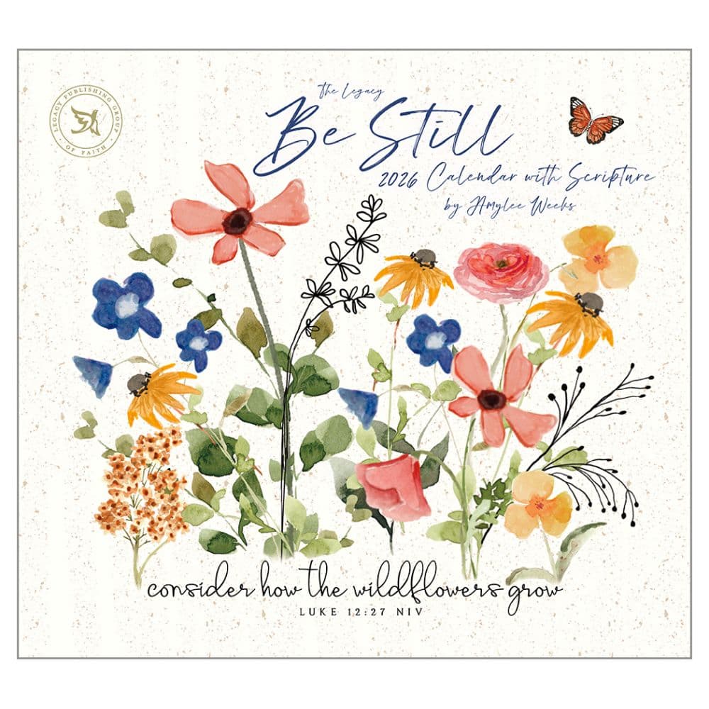 Be Still by Amylee Weeks 2026 Wall Calendar Main Image