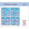 image Strange Planet 2025 Desk Calendar Second Alternate Image