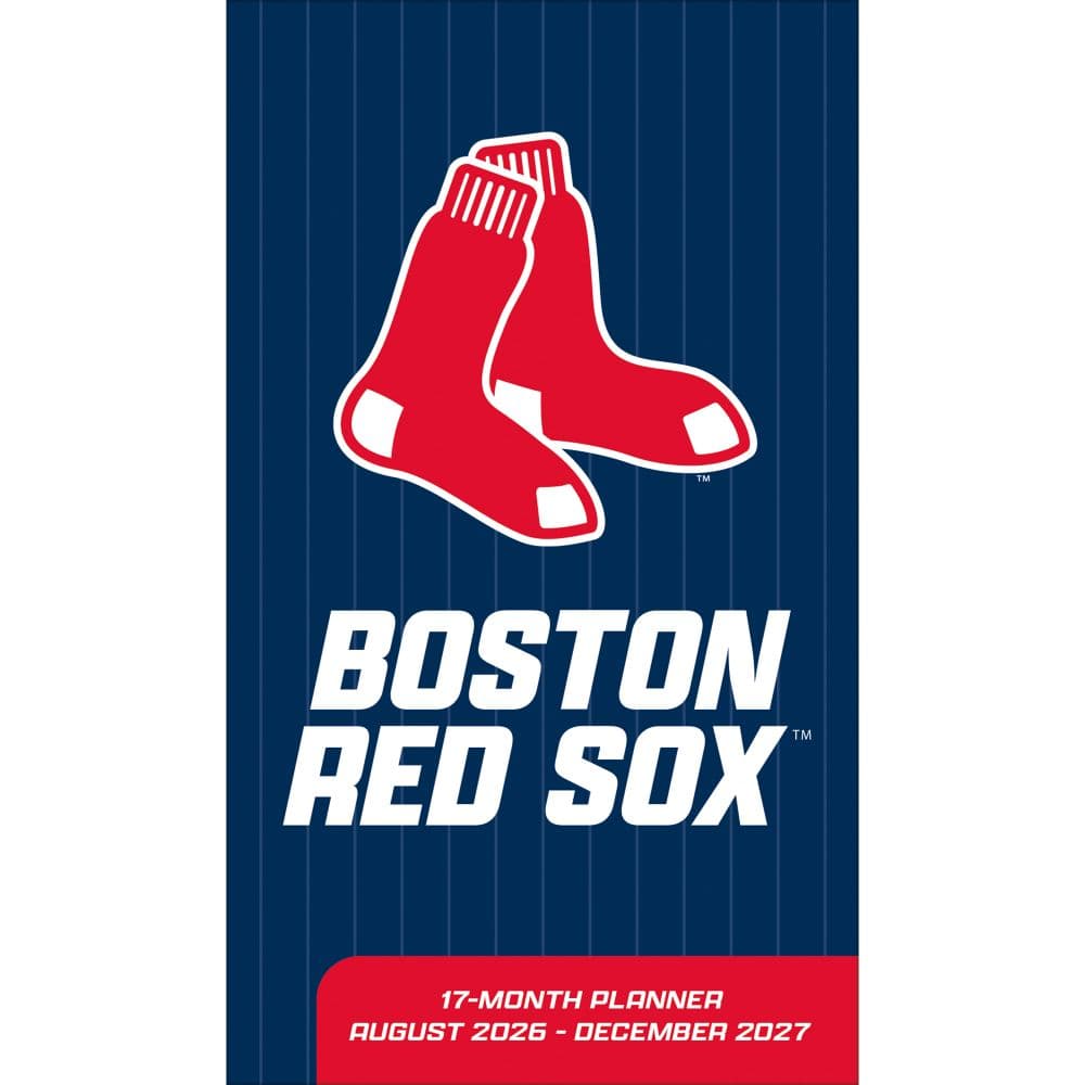 image MLB Boston Red Sox 17 Month 2027 Pocket Planner Main Product Image