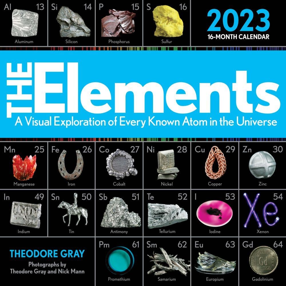 Elements 2023 Wall Calendar