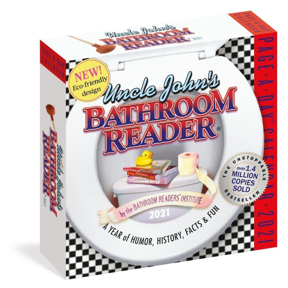 Bathroom Reader Desk Calendar