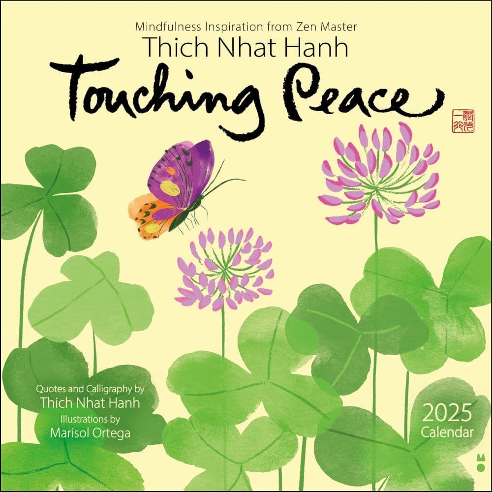 Thich Nhat Hanh 2025 Wall Calendar