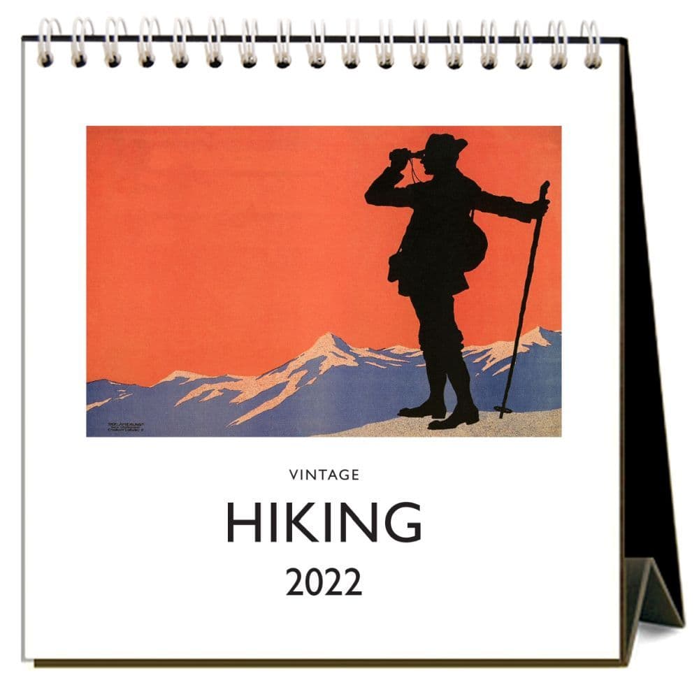 Hiking 2022 Desk Calendar