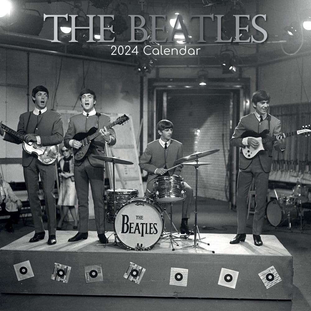 Beatles 2024 Wall Calendar Main Product Image width=&quot;1000&quot; height=&quot;1000&quot;
