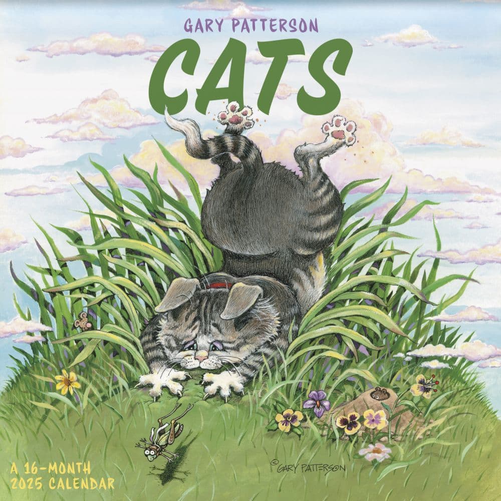Gary Patterson Cats 2025 Wall Calendar Main Product Image width=&quot;1000&quot; height=&quot;1000&quot;