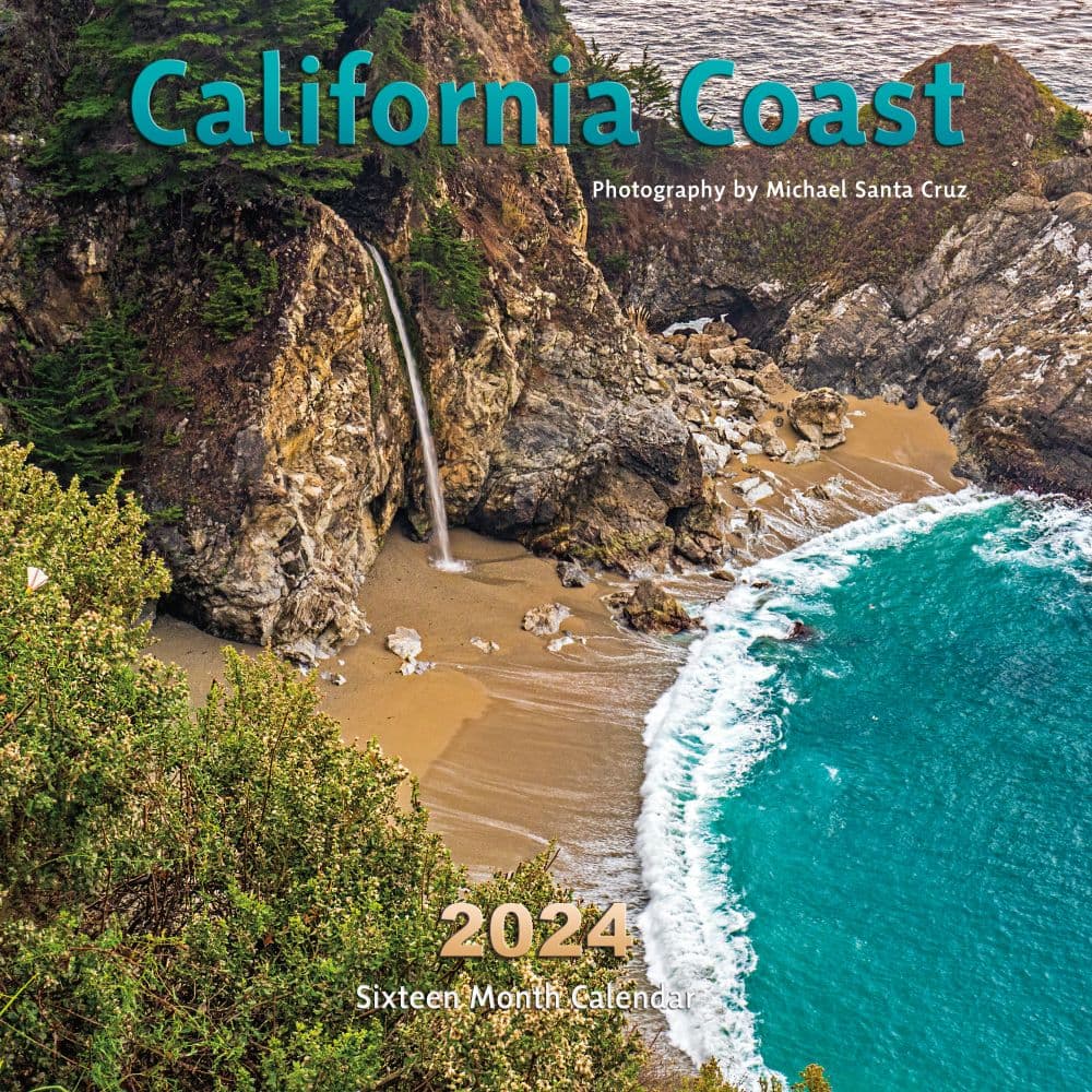 California Coast 2024 Wall Calendar Main Product Image width=&quot;1000&quot; height=&quot;1000&quot;