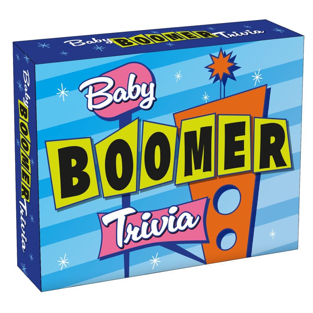 Baby Boomer Trivia 2026 Desk Calendar Main Product Image