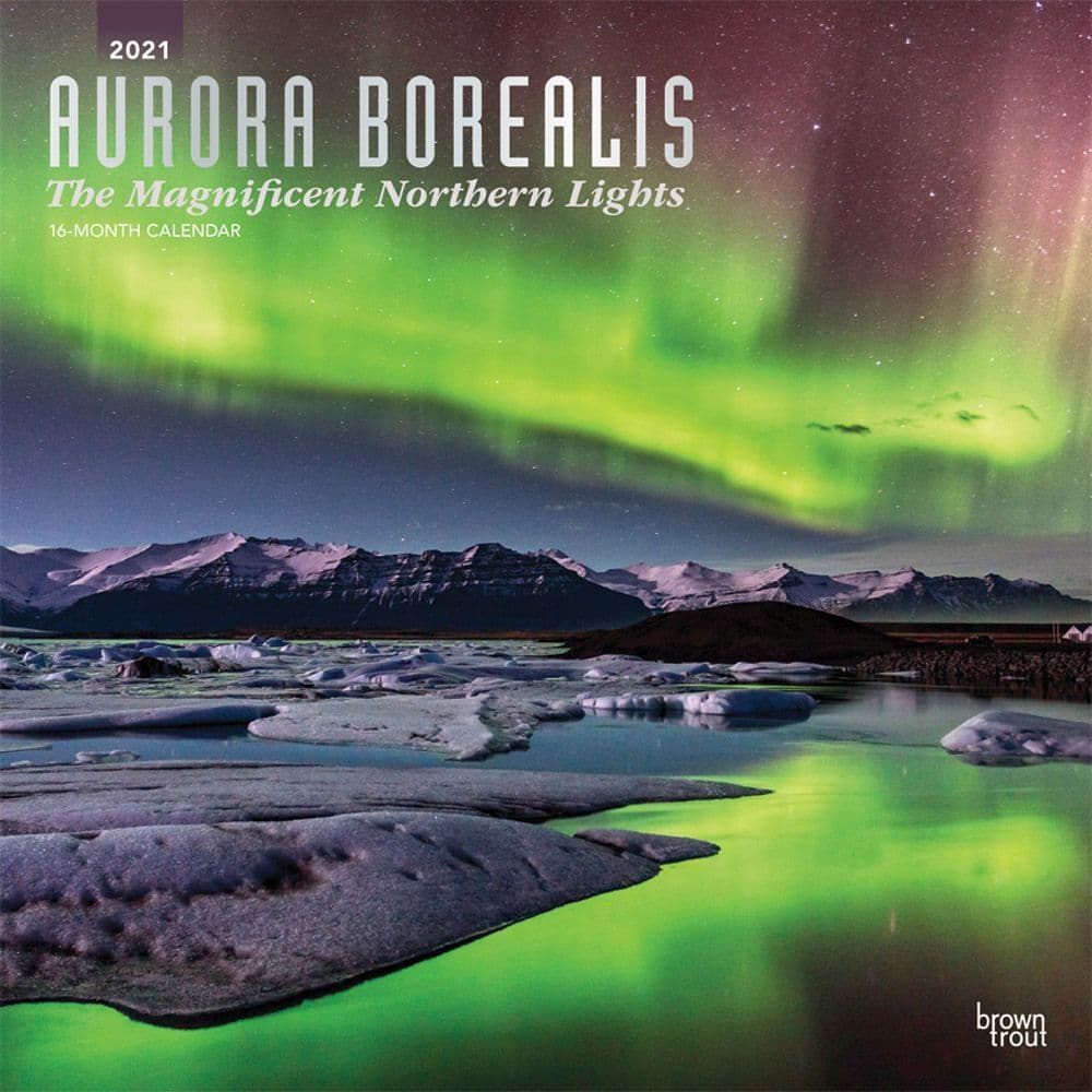 Aurora Borealis Wall Calendar