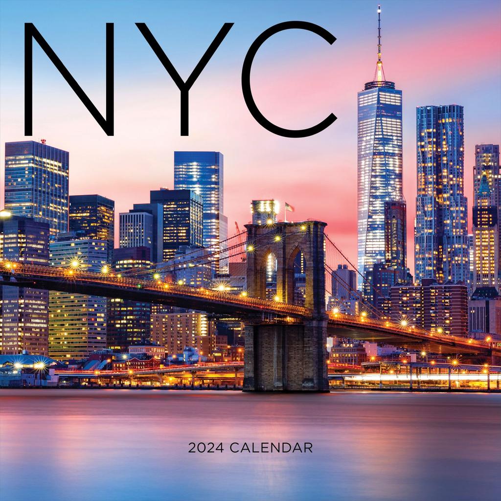 NYC 2024 Wall Calendar Main Image