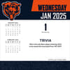 image NFL Chicago Bears 2025 Desk Calendar