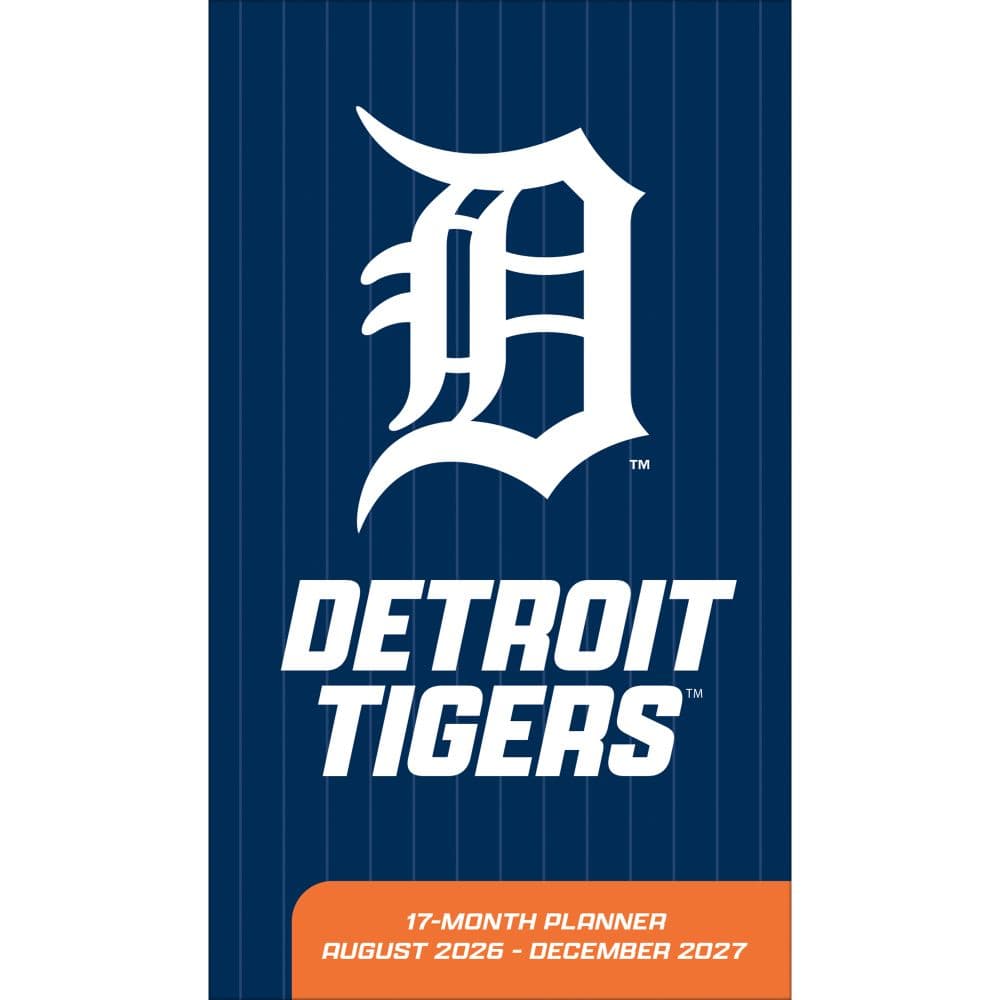 MLB Detroit Tigers 17 Month 2027 Pocket Planner Main Product Image