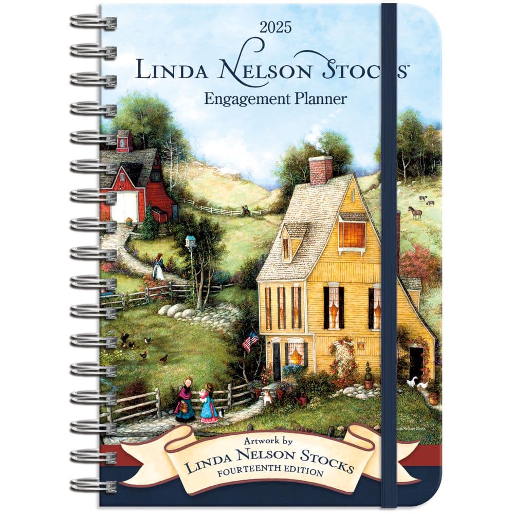 Linda Nelson Stocks 2025 Spiral Engagement Planner