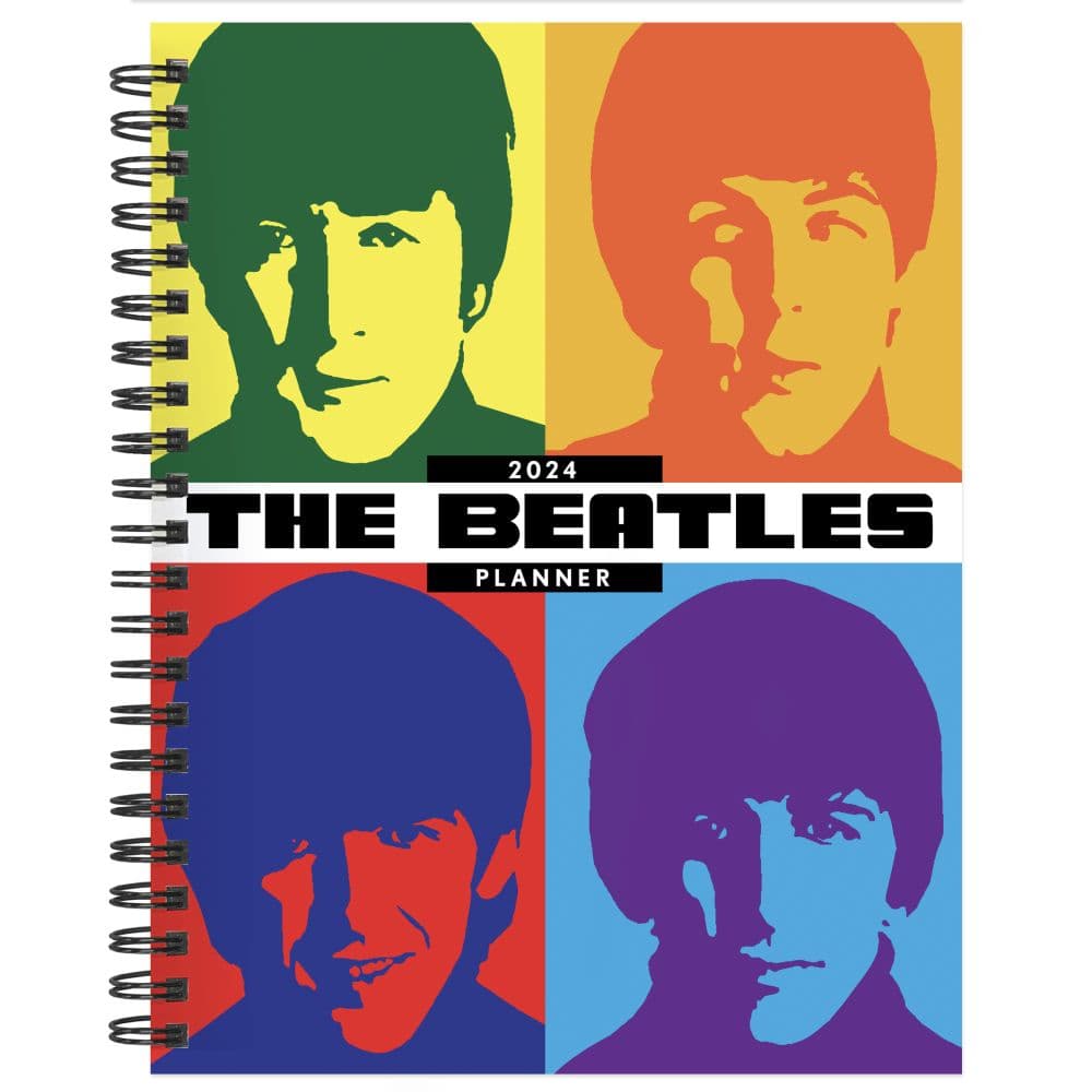 Beatles Colorful 2024 Planner Main Image