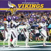 image NFL Minnesota Vikings 2027 Wall Calendar Main Product Image