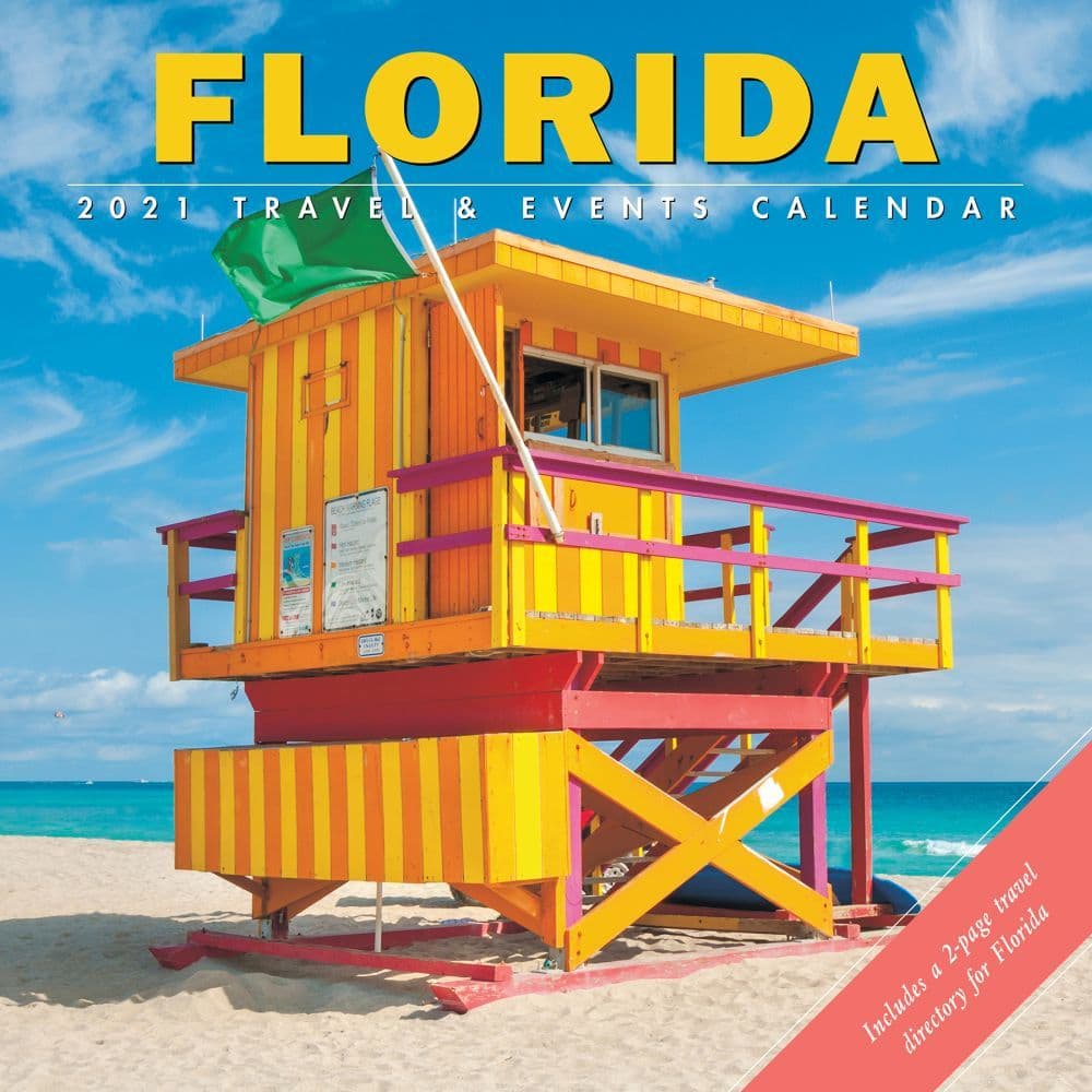 Florida Travel & Events Wall Calendar