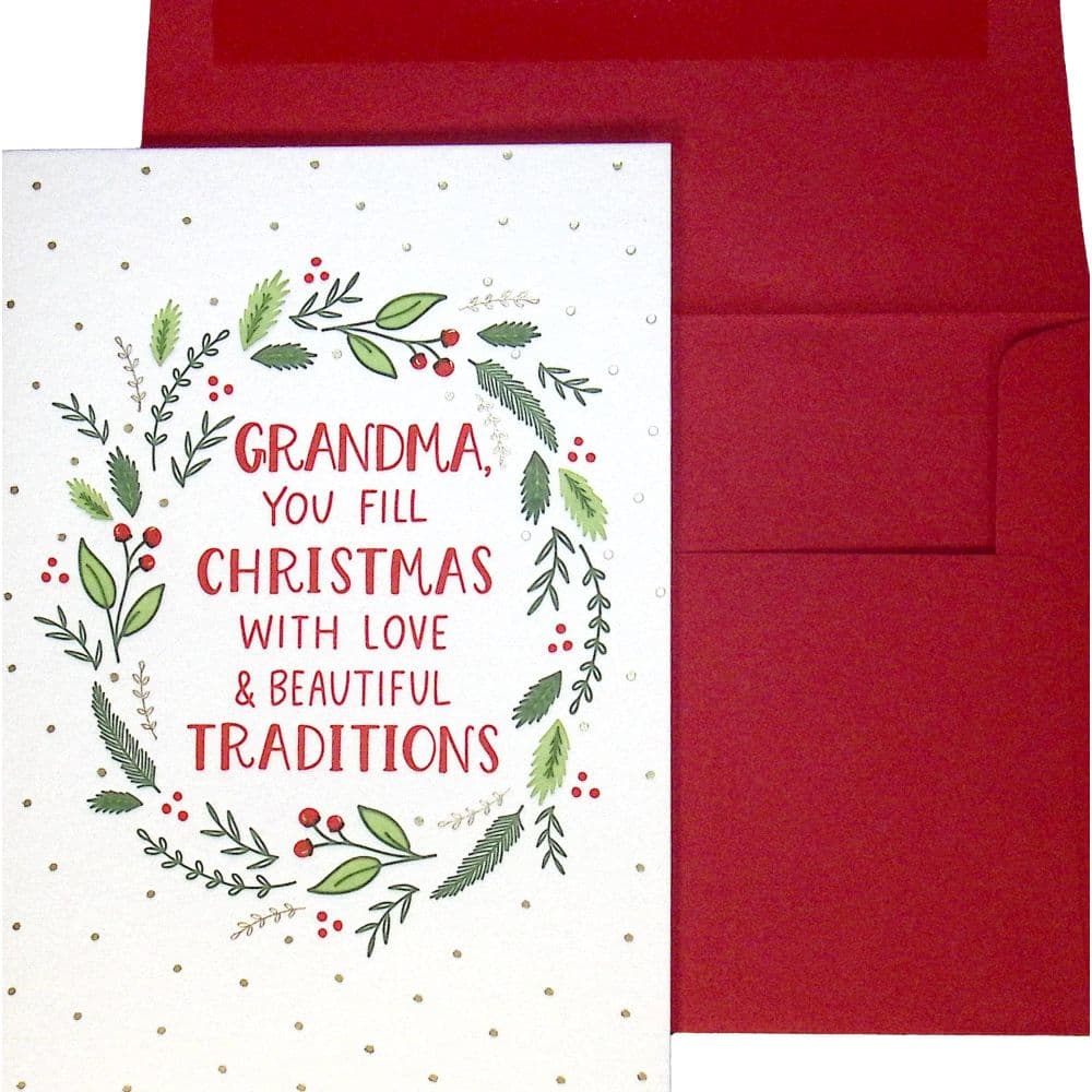 Grandma Wreath Christmas Card Main Product Image width=&quot;1000&quot; height=&quot;1000&quot;