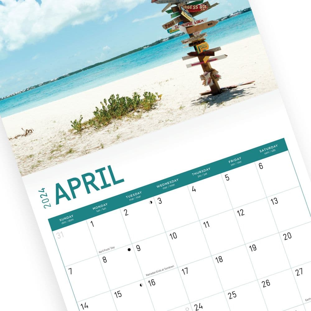 Bahamas 2024 Wall Calendar