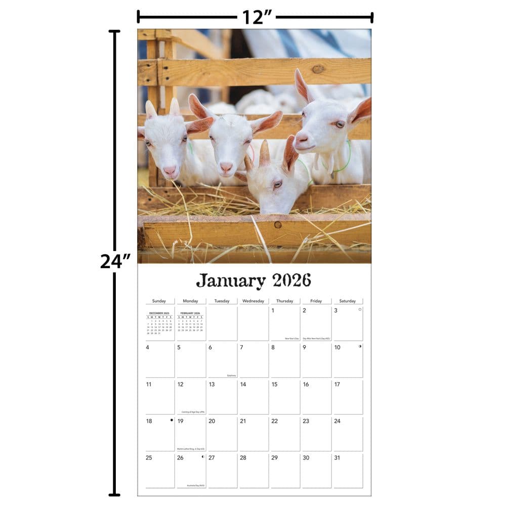 On The Farm 2026 Wall Calendar_ALT5