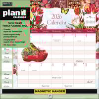 image Botanical Gardens 2026 Plan It Plus Wall Calendar by Barbara Anderson Main Product Image