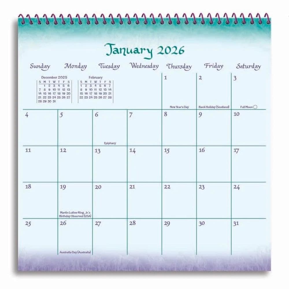 Daughter You Are A Gift In My Life 2026 Mini Wall Calendar Third Alternate Image