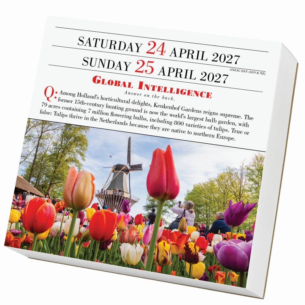1000 Places to See Before You Die 2027 Page-A-Day Desk Calendar Second Alternate Image