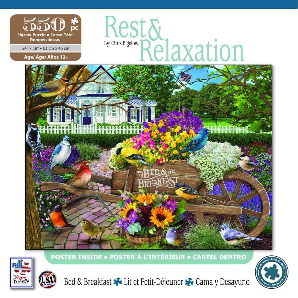 Bed & Breakfast 550 pc puzzle Main Image