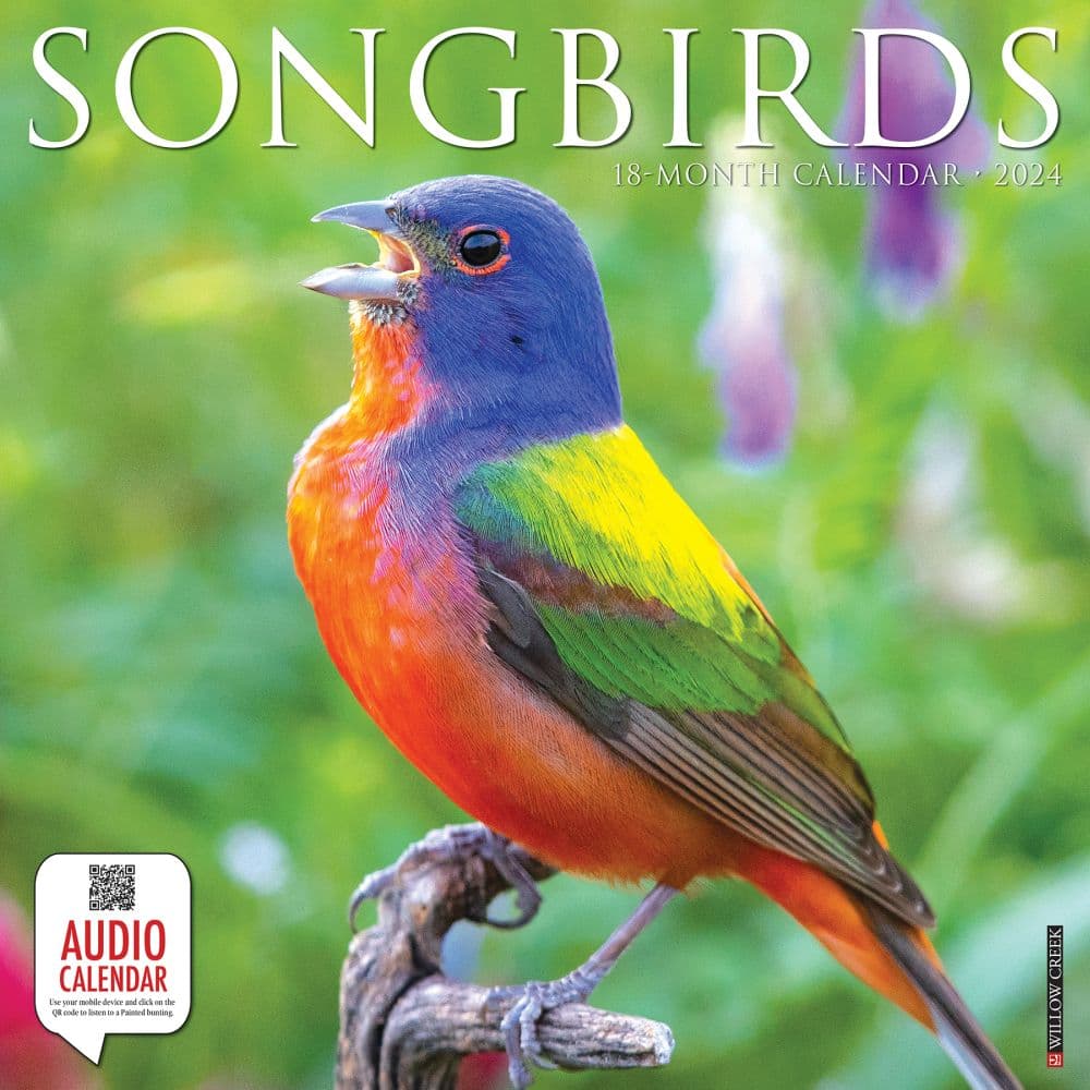 Songbirds 2024 Wall Calendar Calendars Com   25366f49 0e68 4501 989d Ad7a35eff413