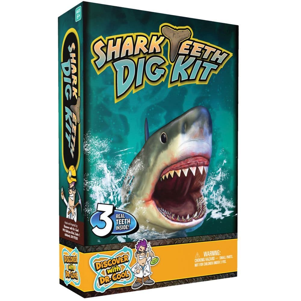 Dr Cool Sciene Shark Teeth Dig Kit Main Image