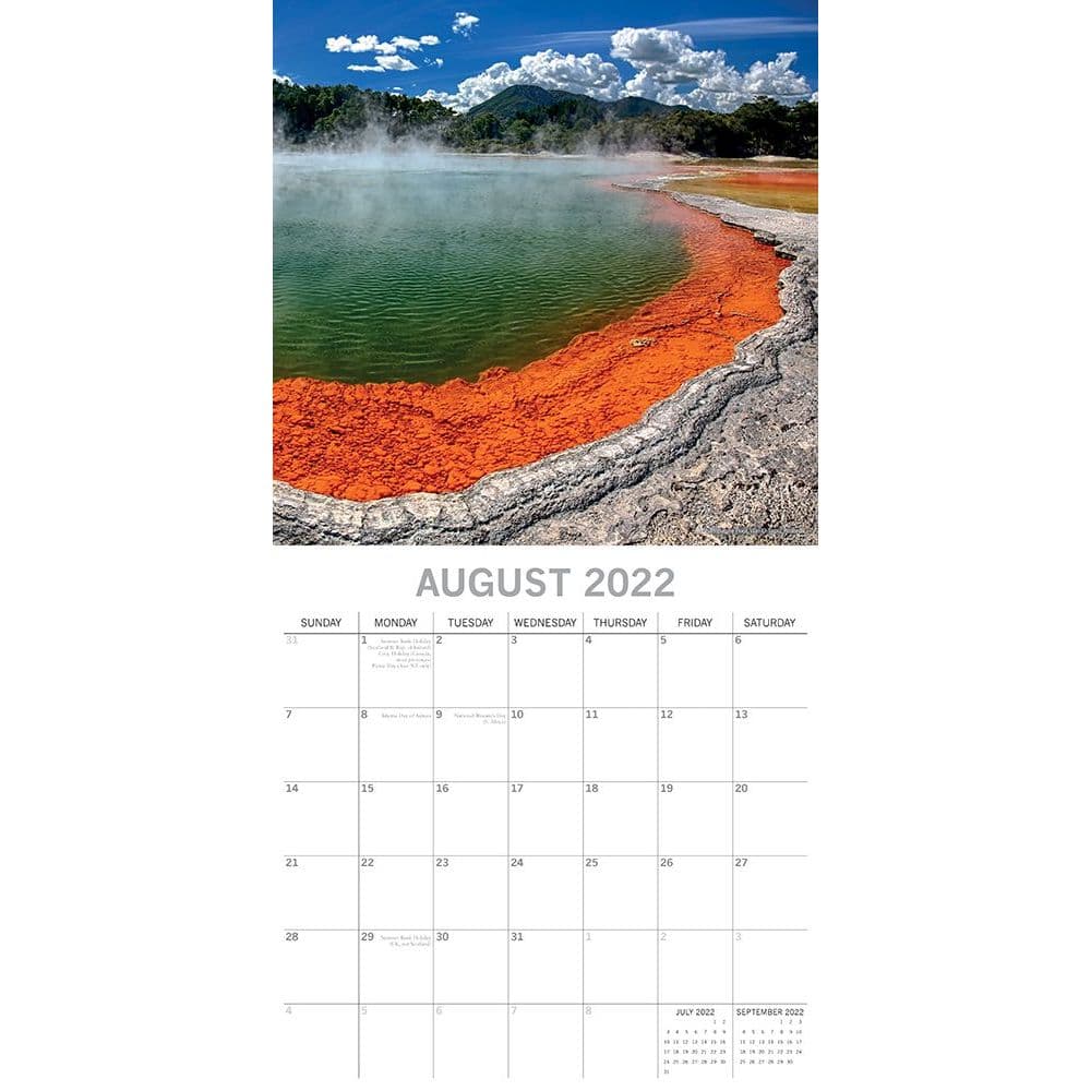 new zealand 2022 wall calendar calendarscom