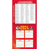 image NFL Kansas City Chiefs 2025 Wall Calendar bonus