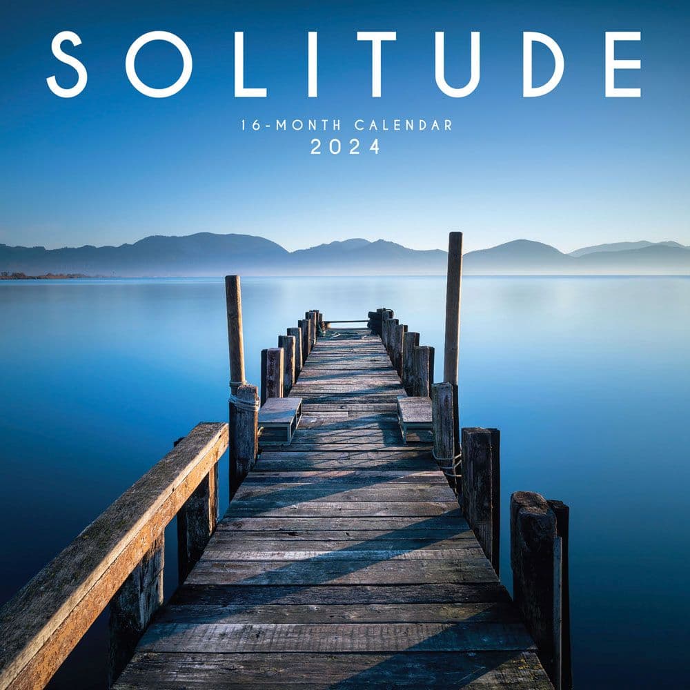 Solitude 2024 Wall Calendar Main Image