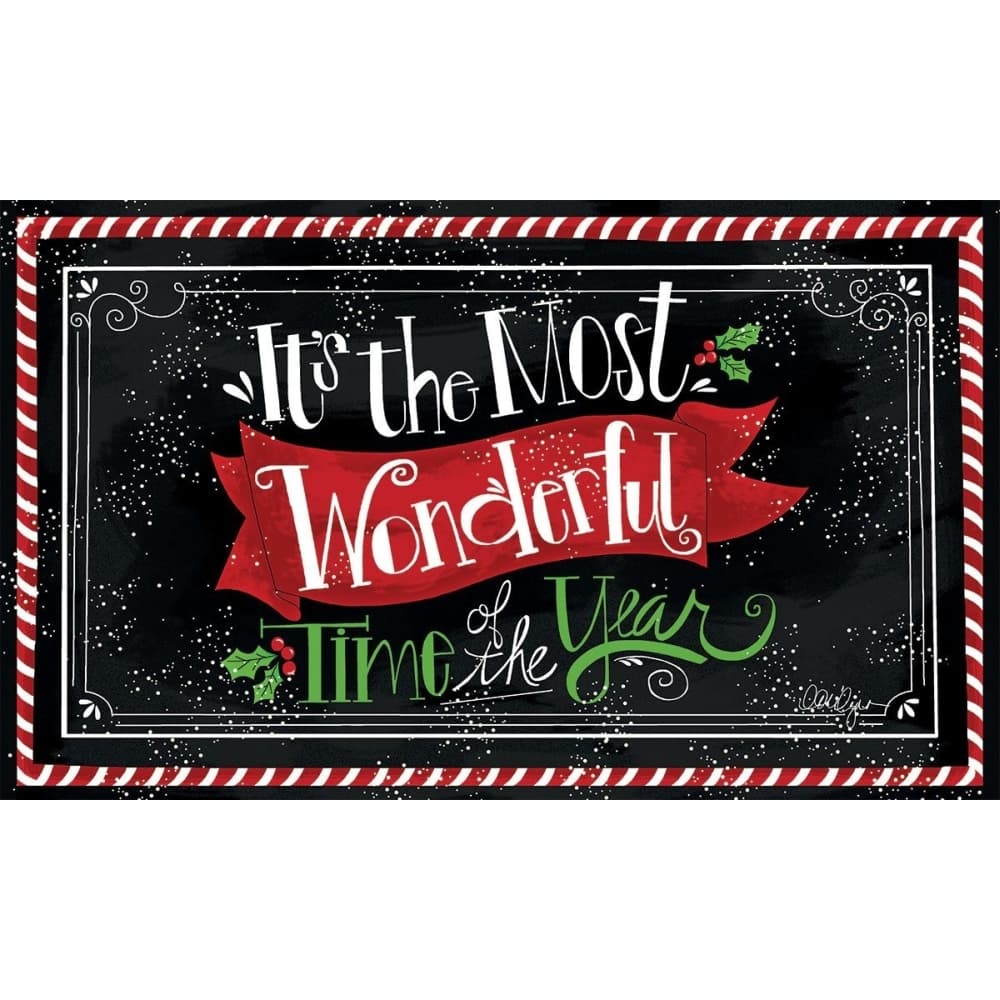 Most Wonderful Door Mat by LoriLynn Simms