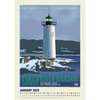 image New England Lighthouses Poster 2025 Wall Calendar