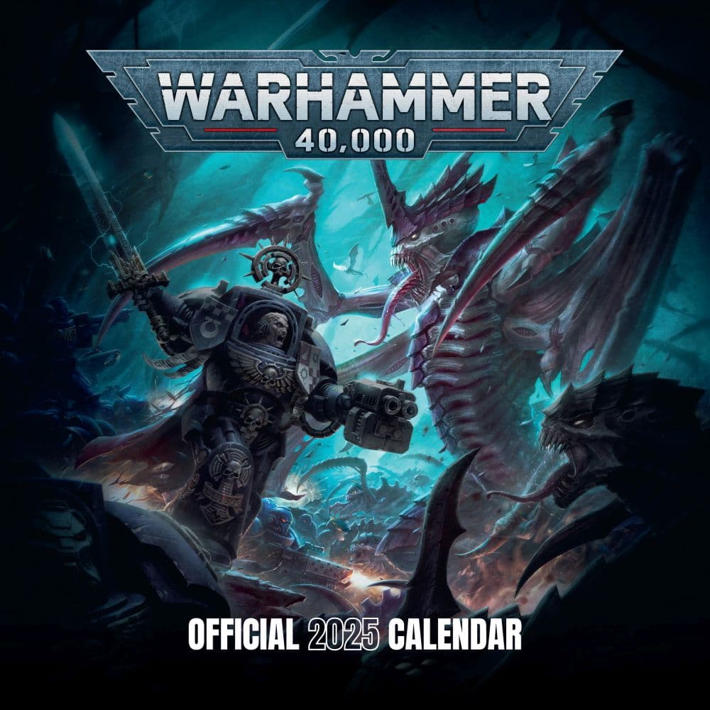 Warhammer 2025 Wall Calendar Main Image