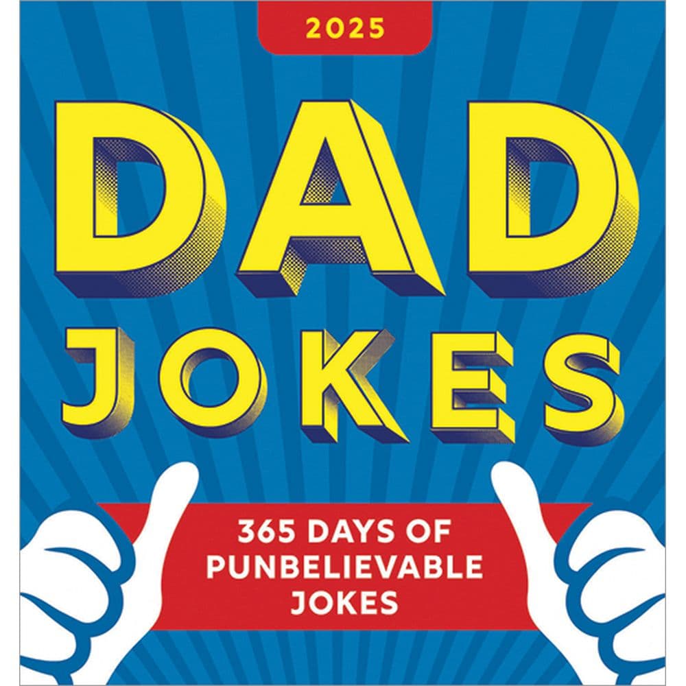 Dad Jokes 2025 Desk Calendar