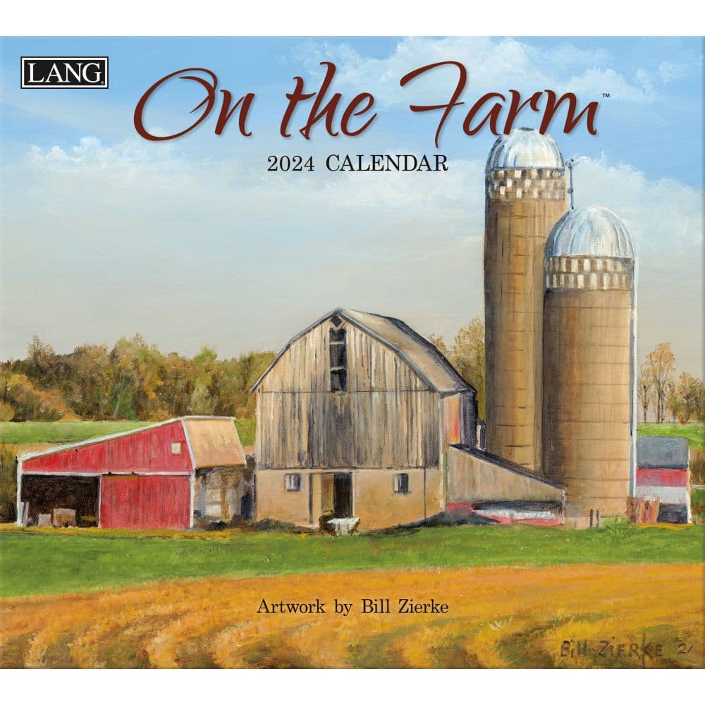 On The Farm 2024 Wall Calendar Main Image