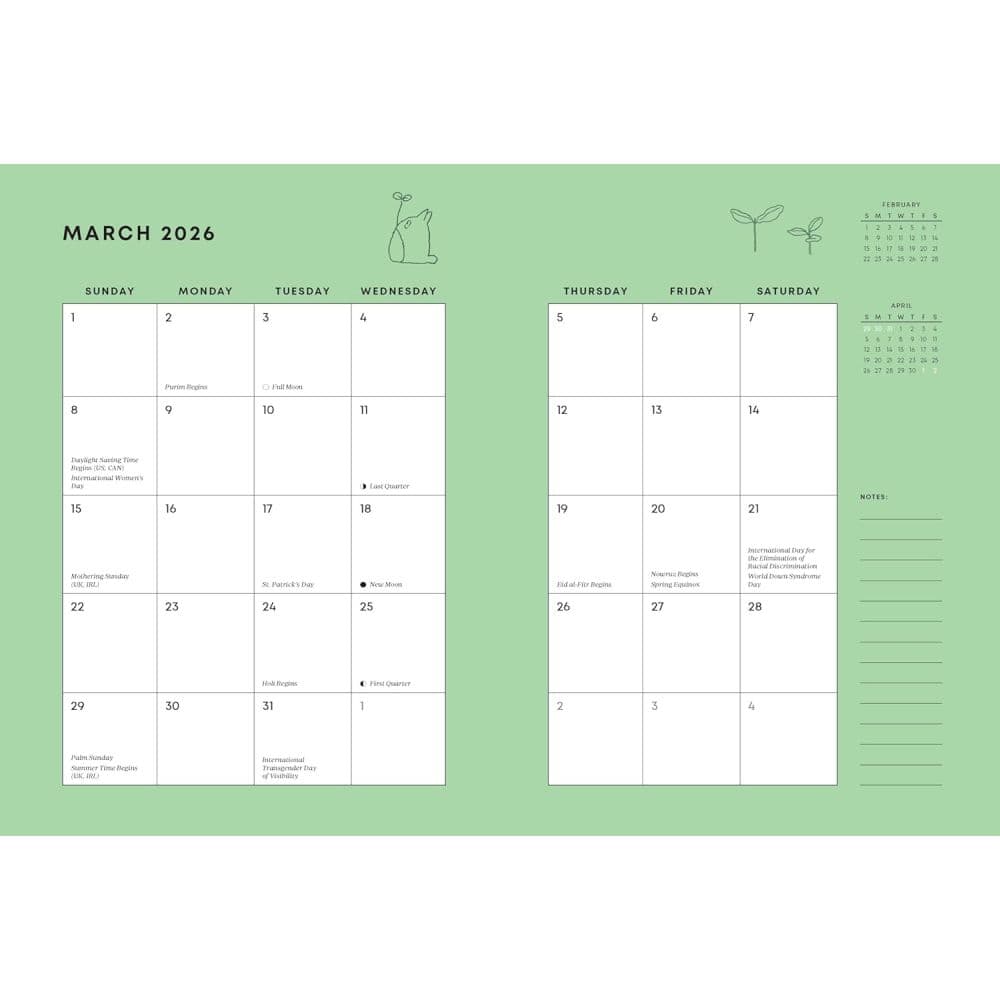 My Neighbor Totoro 2026 Engagement Planner Third Alternate Image