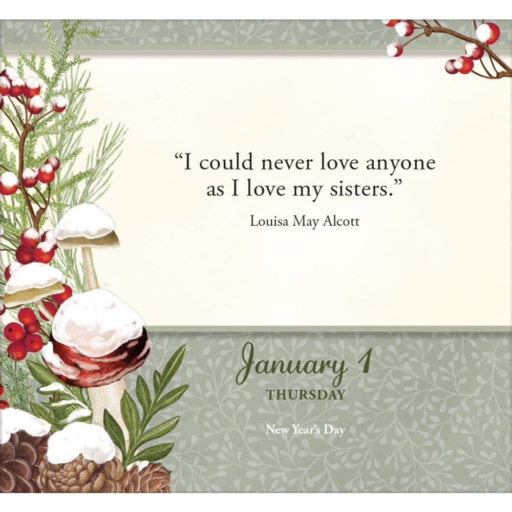 I Love You Sis 2026 Mini Desk Calendar_ALT2