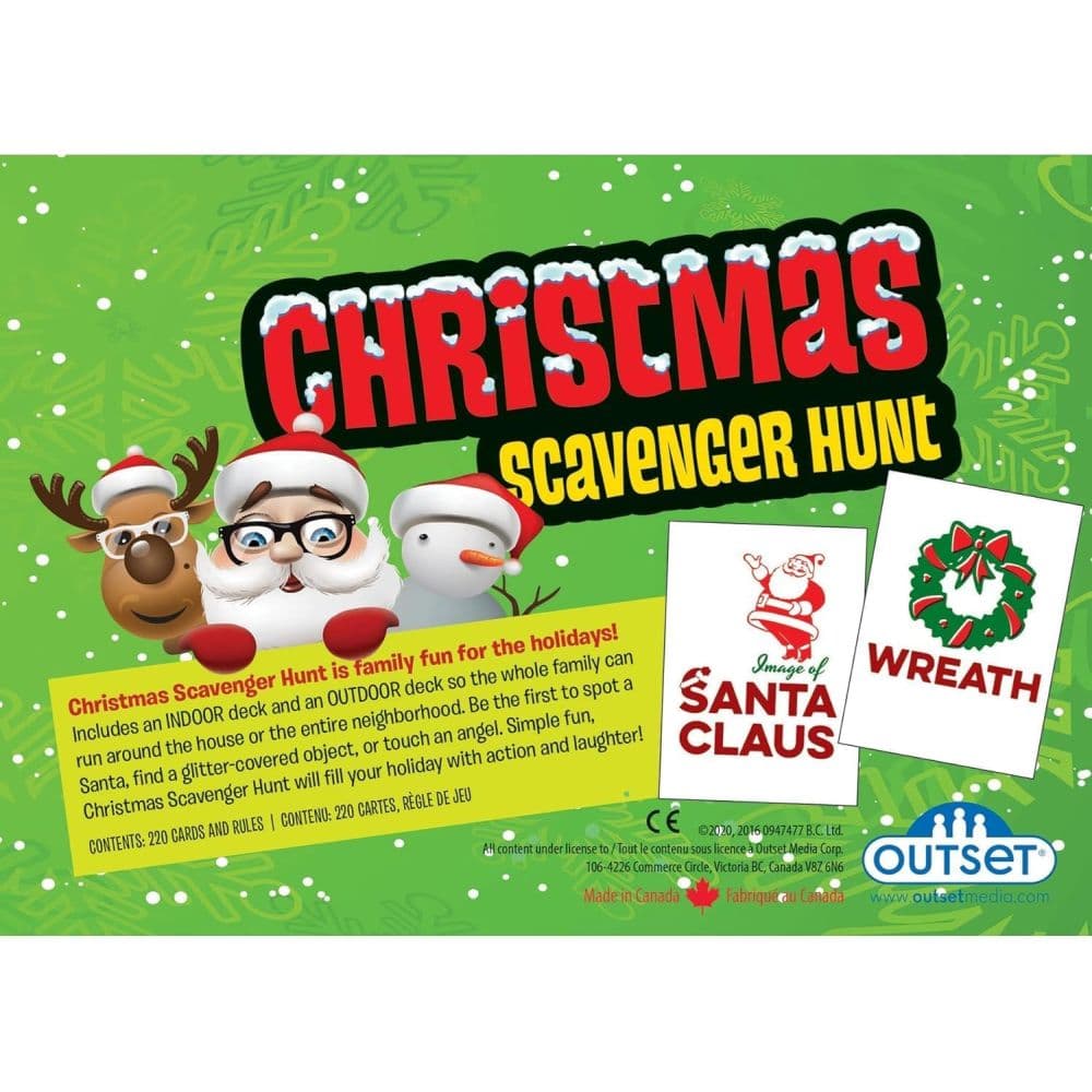 Outset Media Christmas Scavenger Hunt Game First Alternate Image