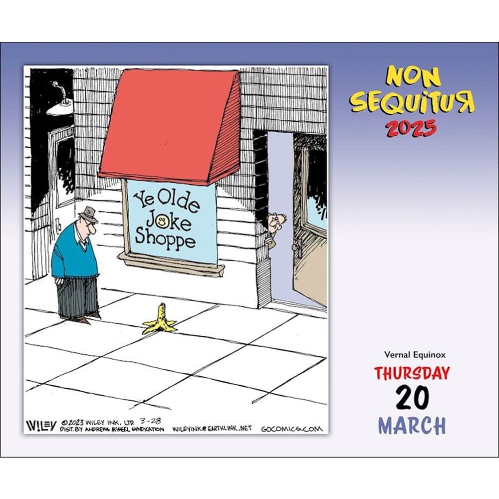 Non Sequitur 2025 Desk Calendar Alt3