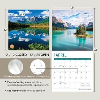 Canada 2024 Wall Calendar - Calendars.com