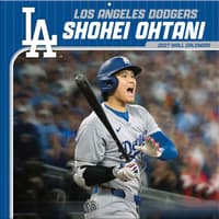 image MLB Los Angeles Dodgers Shohei Ohtani 2027 Wall Calendar Main Product Image