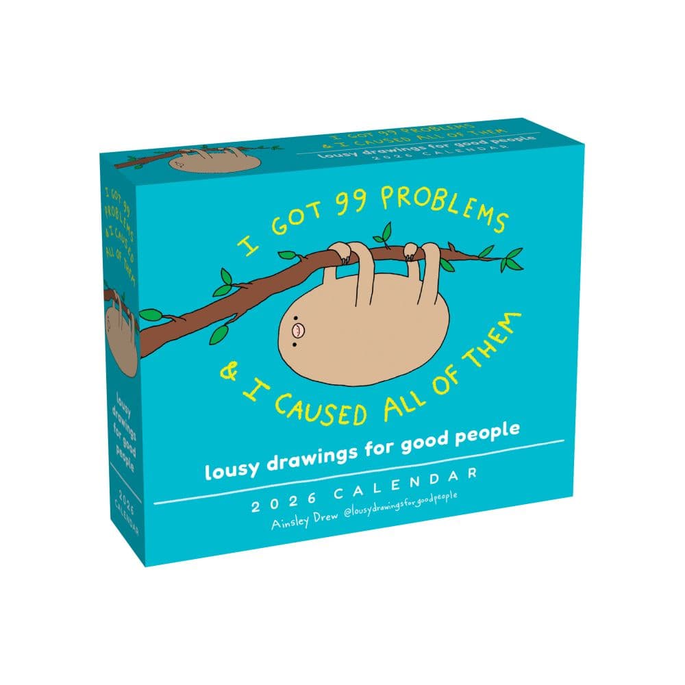 Lousy Drawings for Good People 2026 Desk Calendar Main Image
